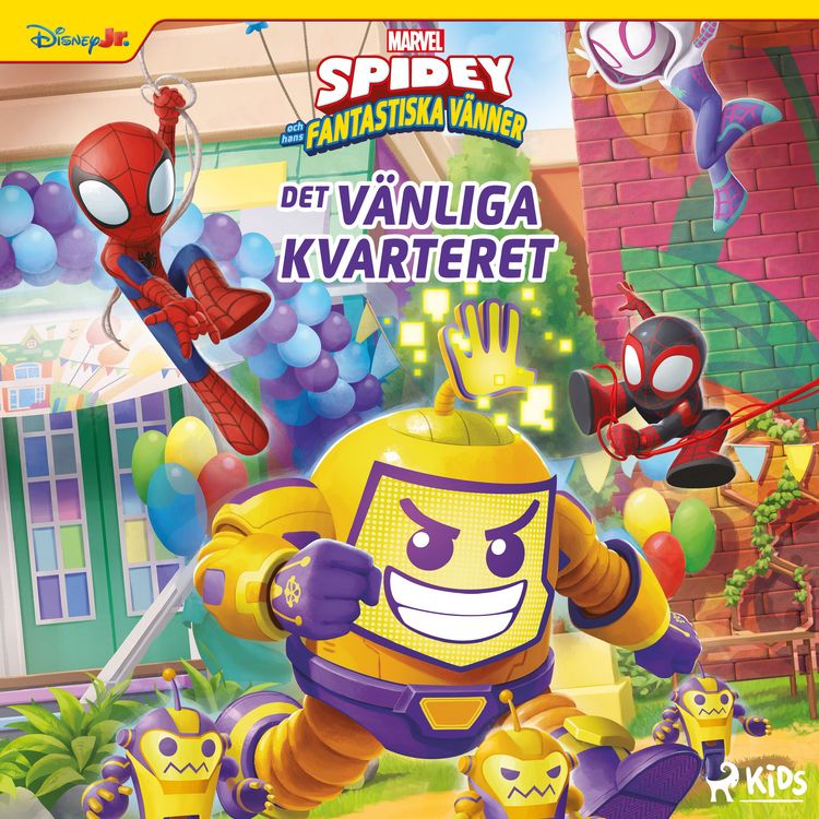 Produktbild: Spidey och hans fantastiska v&auml;nner: Det v&auml;nliga kvarteret