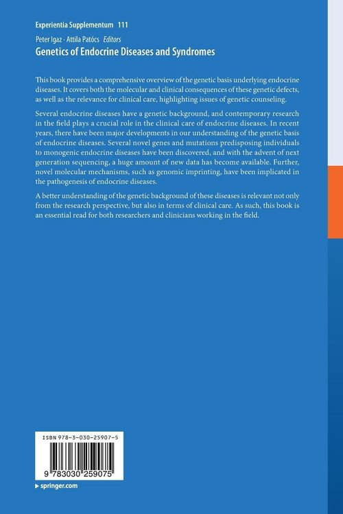 Produktbild: Genetics of Endocrine Diseases and Syndromes