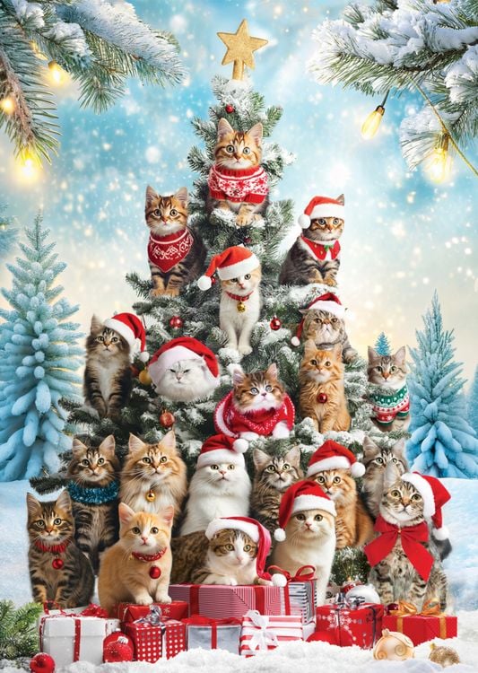 Produktbild: Der Katzen-Weihnachtsbaum