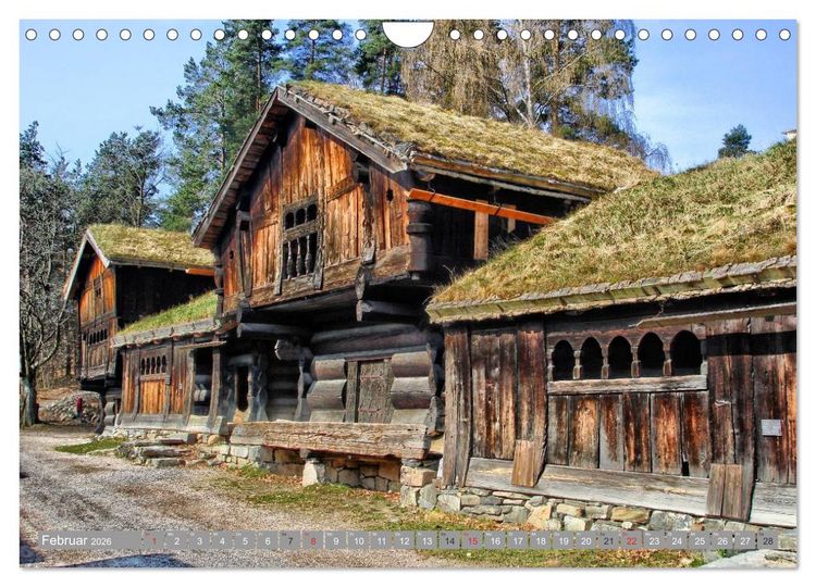 Produktbild: Norwegen (Wandkalender 2026 DIN A4 quer), CALVENDO Monatskalender