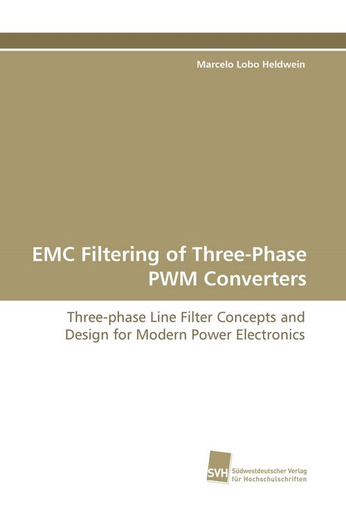 Produktbild: EMC Filtering of Three-Phase PWM Converters