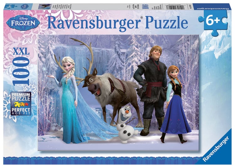 Produktbild: Puzzle Ravensburger Im Reich der Schneek&ouml;nigin 100 Teile XXL