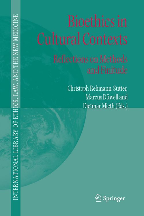 Produktbild: Bioethics in Cultural Contexts