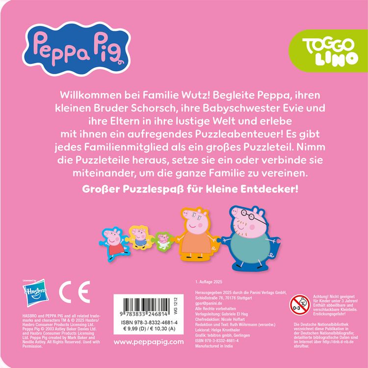 Produktbild: Peppa Pig: Peppa und ihre Familie