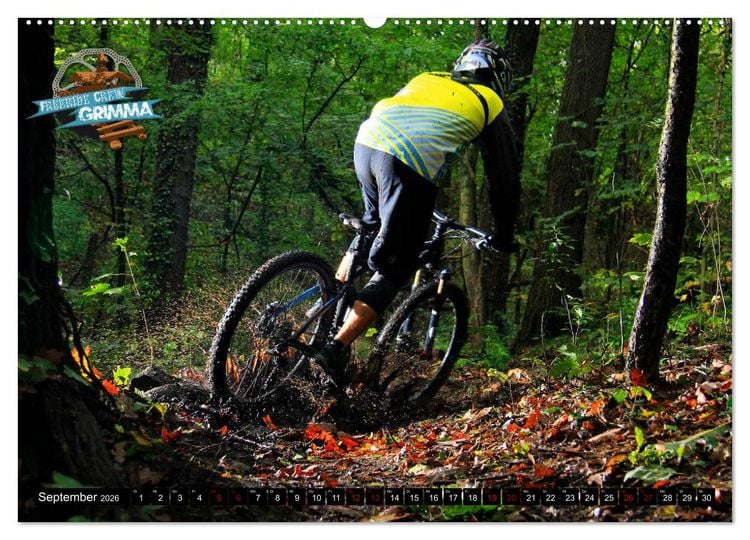 Produktbild: Freeride Life (hochwertiger Premium Wandkalender 2026 DIN A2 quer), Kunstdruck in Hochglanz