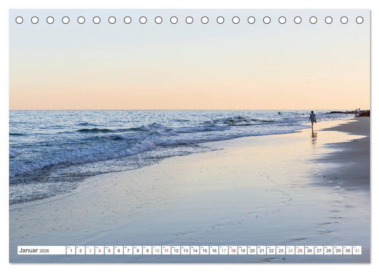Produktbild: Fuerteventura - W&uuml;stenzauber und Meeresrauschen (Tischkalender 2026 DIN A5 quer), CALVENDO Monatskalender