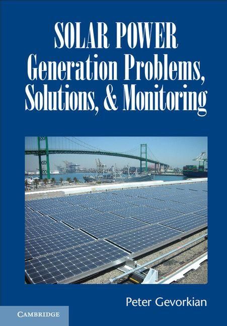 Produktbild: Solar Power Generation Problems, Solutions and Monitoring