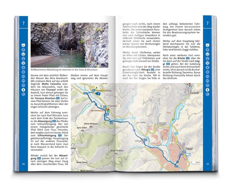 Produktbild: KOMPASS Wanderführer Sizilien und Liparische Inseln, 60 Touren mit Extra-Tourenkarte