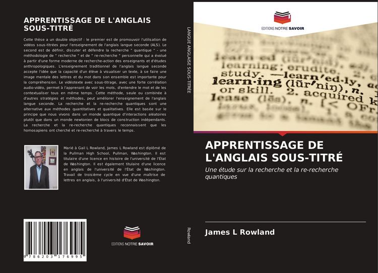 Produktbild: APPRENTISSAGE DE L'ANGLAIS SOUS-TITR&Eacute;