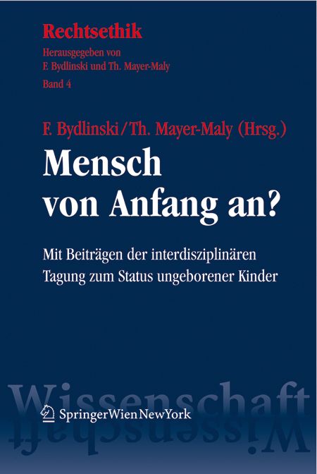 Produktbild: Mensch von Anfang an?