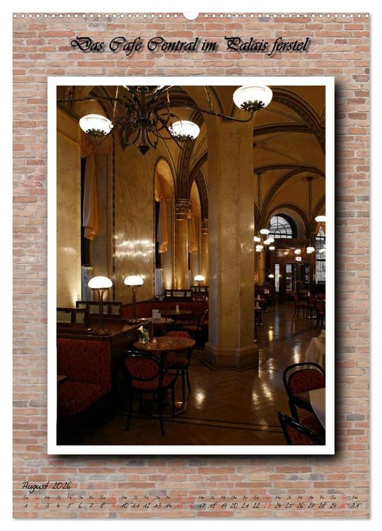 Produktbild: Wiener Melange - Ein Streifzug durch das sch&ouml;ne Wien (hochwertiger Premium Wandkalender 2026 DIN A2 hoch), Kunstdruck in Hochglanz
