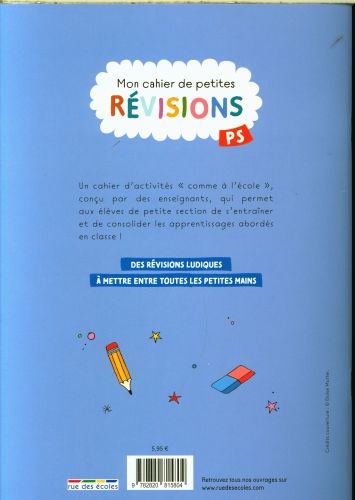 Produktbild: Mon cahier de petites r&eacute;visions PS
