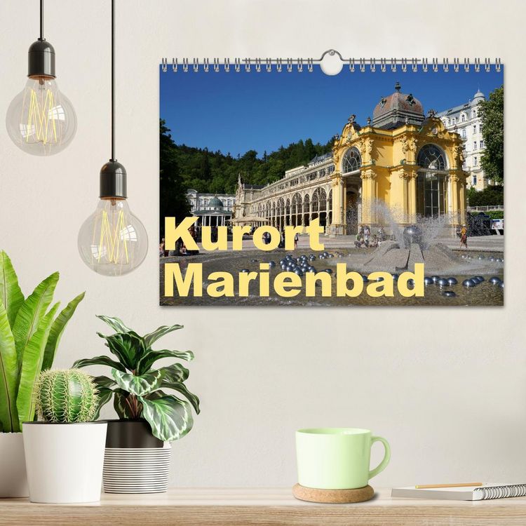 Produktbild: Kurort Marienbad (Wandkalender 2026 DIN A4 quer), CALVENDO Monatskalender