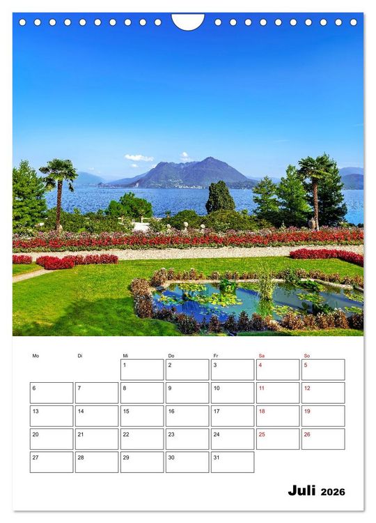 Produktbild: Piemont - Impressionen aus Norditalien (Wandkalender 2026 DIN A4 hoch), CALVENDO Monatskalender