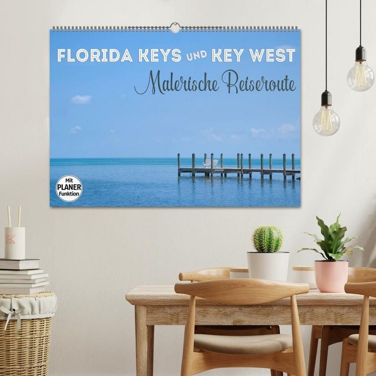 Produktbild: FLORIDA KEYS und KEY WEST Malerische Reiseroute (Wandkalender 2026 DIN A2 quer), CALVENDO Monatskalender