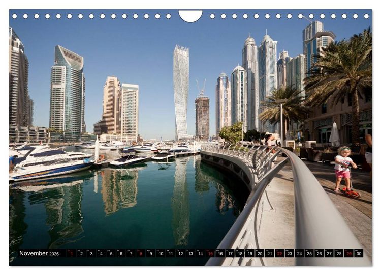 Produktbild: Emirat Dubai (Wandkalender 2026 DIN A4 quer), CALVENDO Monatskalender