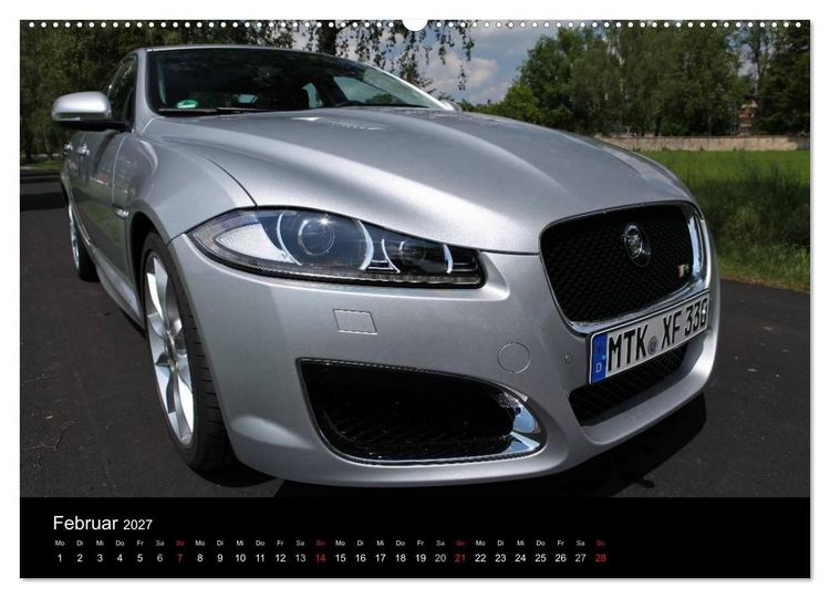 Produktbild: Jaguar XFR (Wandkalender 2027 DIN A2 quer), CALVENDO Monatskalender