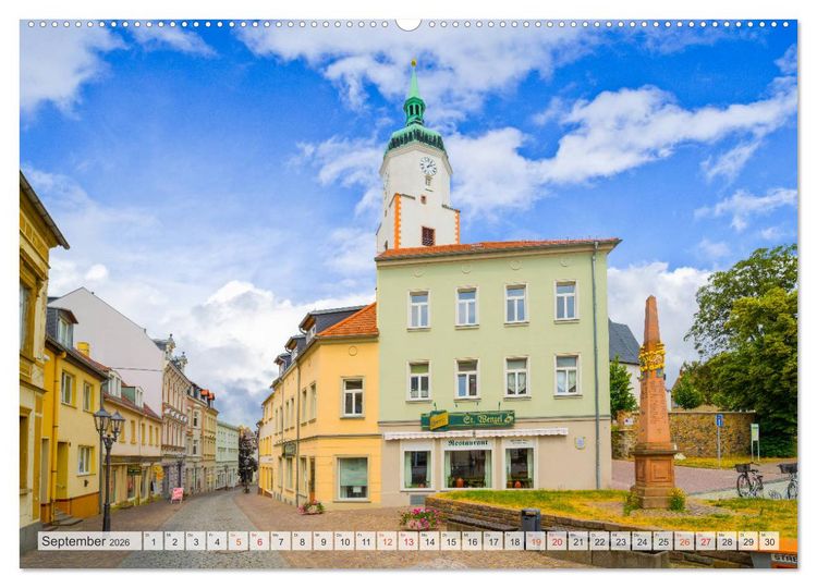 Produktbild: Wurzen Impressionen (hochwertiger Premium Wandkalender 2026 DIN A2 quer), Kunstdruck in Hochglanz