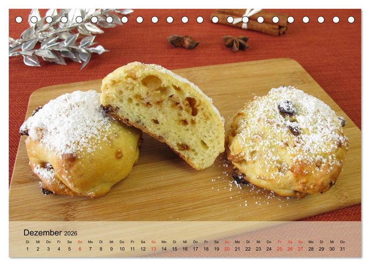 Produktbild: Mug Cakes, Minigugel, Tartelettes und andere kleine Kuchen (Tischkalender 2026 DIN A5 quer), CALVENDO Monatskalender