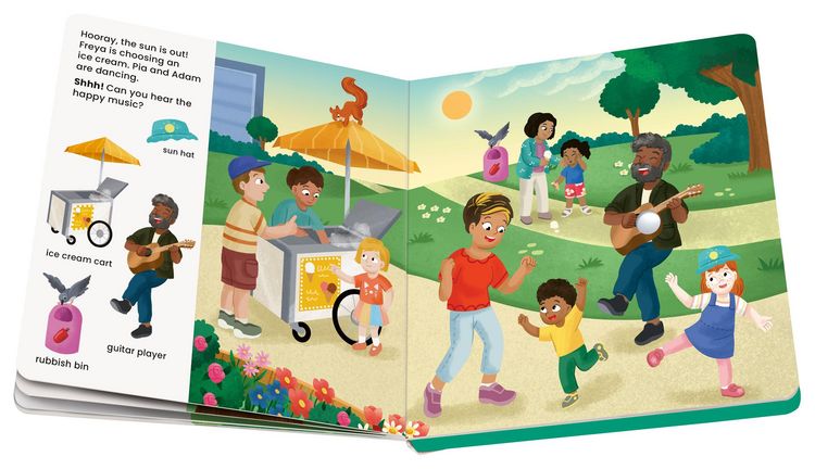 Produktbild: Play+ Shh ... Who's there? At the Park (sound book)