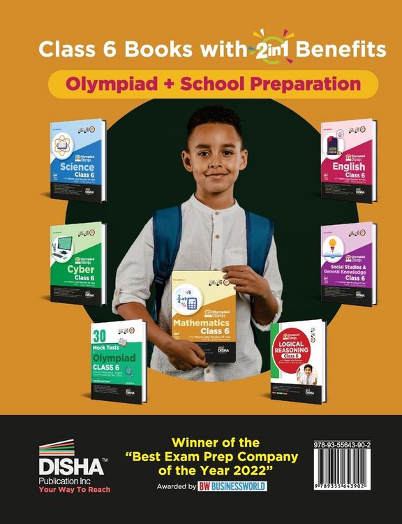 Produktbild: Olympiad Champs Mathematics Class 6 with Past Olympiad Questions