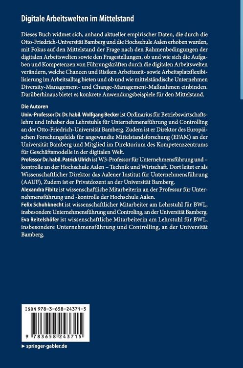 Produktbild: Digitale Arbeitswelten im Mittelstand