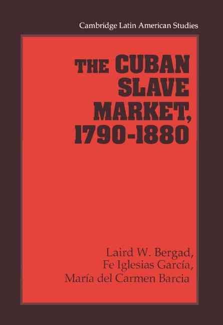 Produktbild: The Cuban Slave Market, 1790 1880