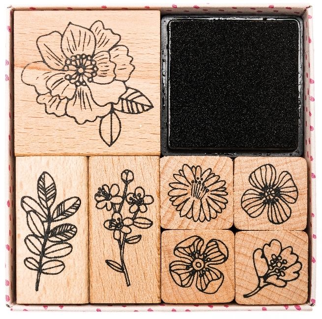 Produktbild: Stempelset, Hygge, Flowers