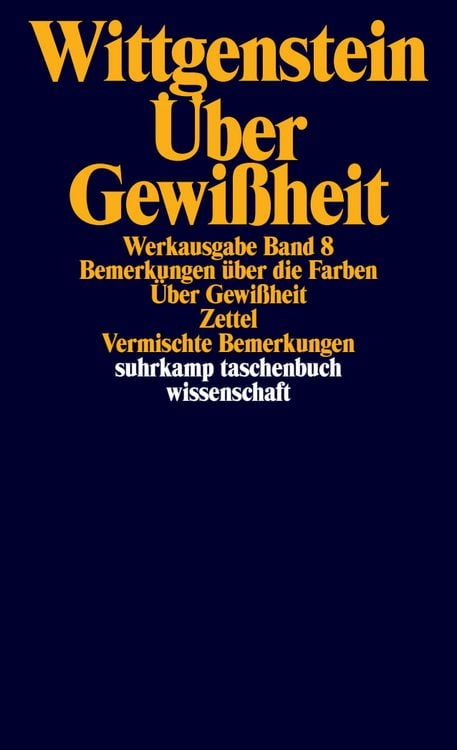 Produktbild: Werkausgabe in 8 B&auml;nden