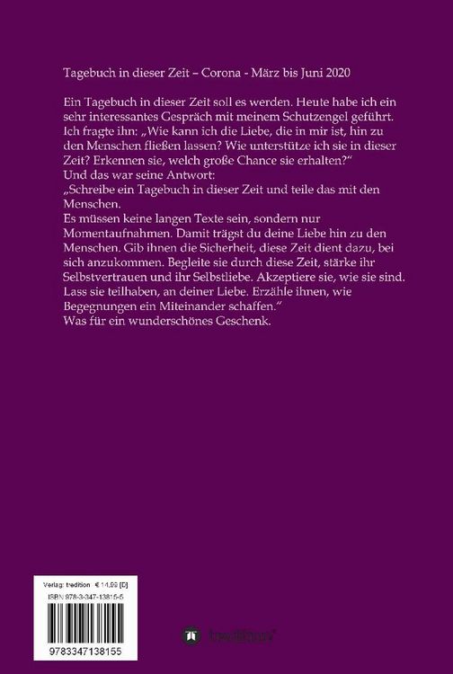 Produktbild: Tagebuch in dieser Zeit