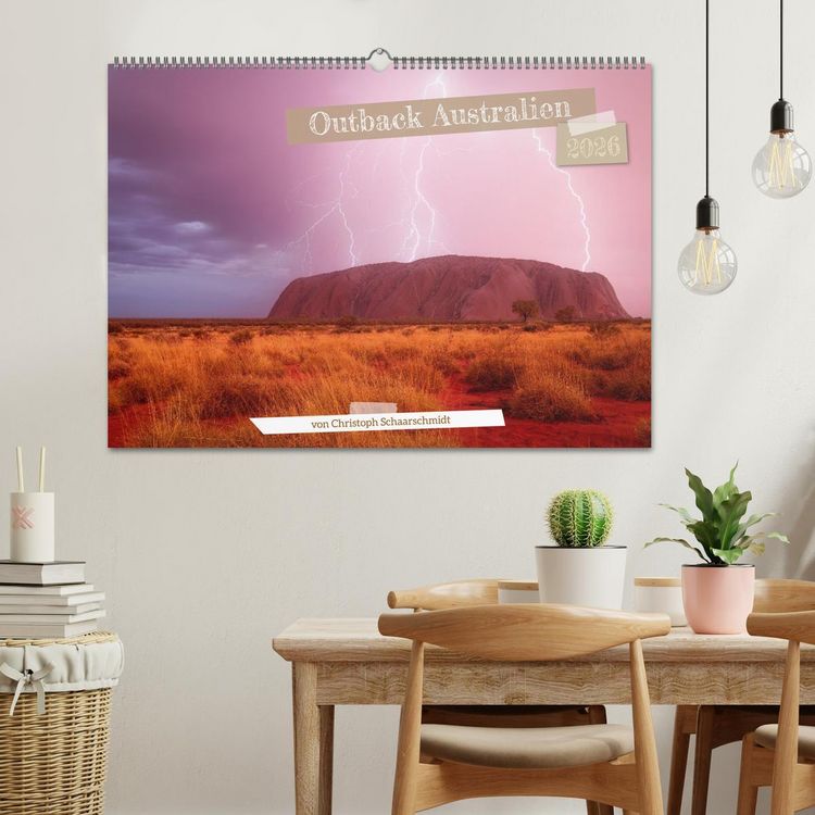 Produktbild: Outback Australien (Wandkalender 2026 DIN A2 quer), CALVENDO Monatskalender