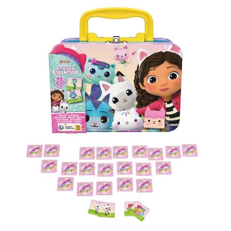 Produktbild: Spin Master - Gabbys Dollhouse - Memo Match Mini Tin