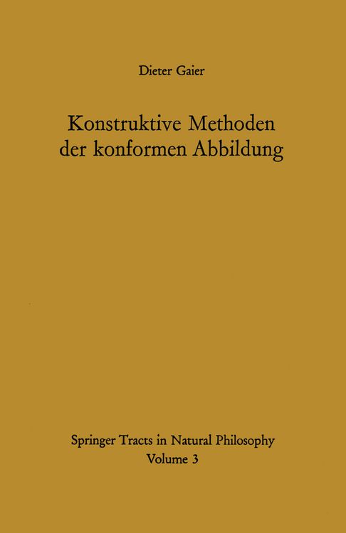 Produktbild: Konstruktive Methoden der konformen Abbildung