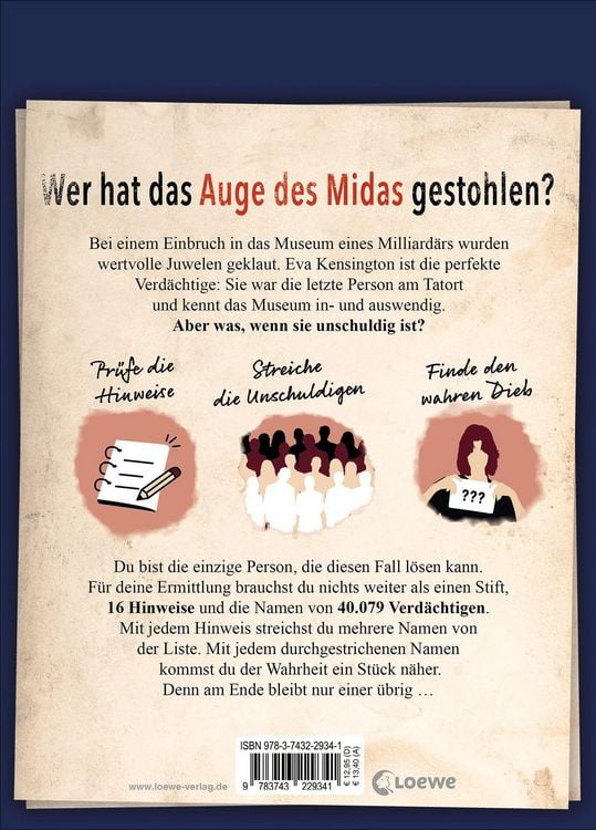 Produktbild: Ist Eva unschuldig? (Cross-Out-Crime Logikr&auml;tsel)