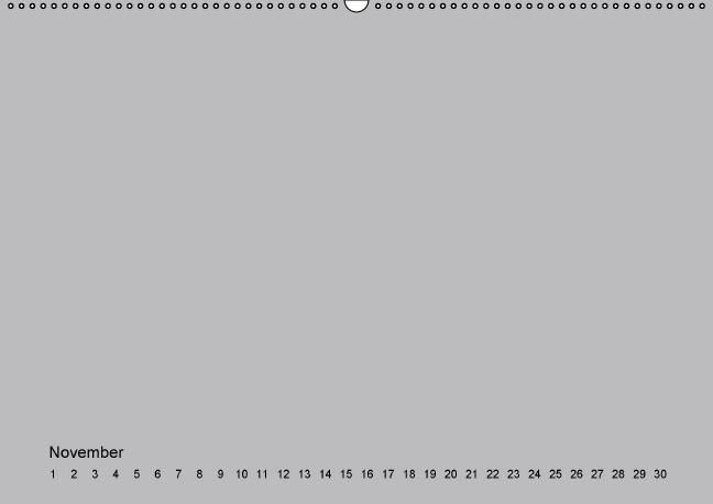 Produktbild: Geburtstags - Bastelkalender - Grau (Wandkalender immerw&auml;hrend DIN A2 quer)