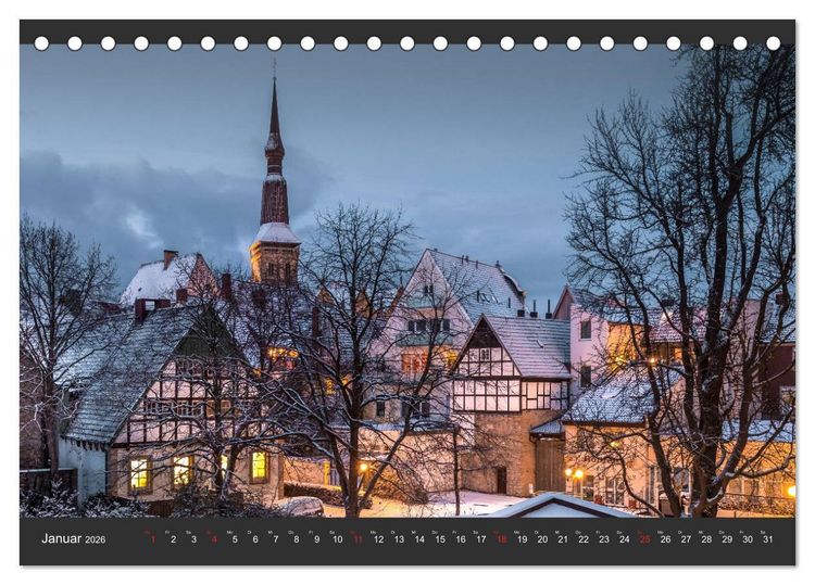 Produktbild: Stadtportrait Osnabr&uuml;ck (Tischkalender 2026 DIN A5 quer), CALVENDO Monatskalender