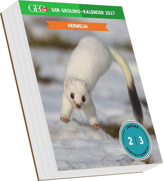 Produktbild: Der GEOlino-Kalender 2027