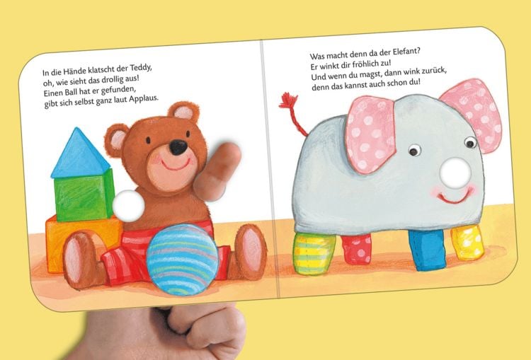 Produktbild: Duden 12+: Zi-Za-Zappelfinger Mein erstes Fingerspielbuch