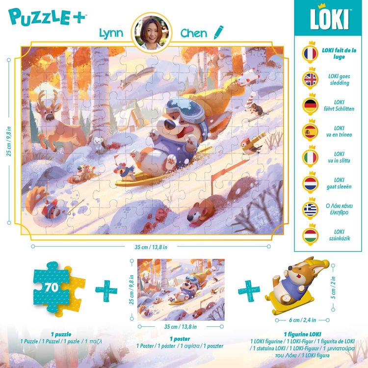 Produktbild: Loki Puzzle+ - Winter