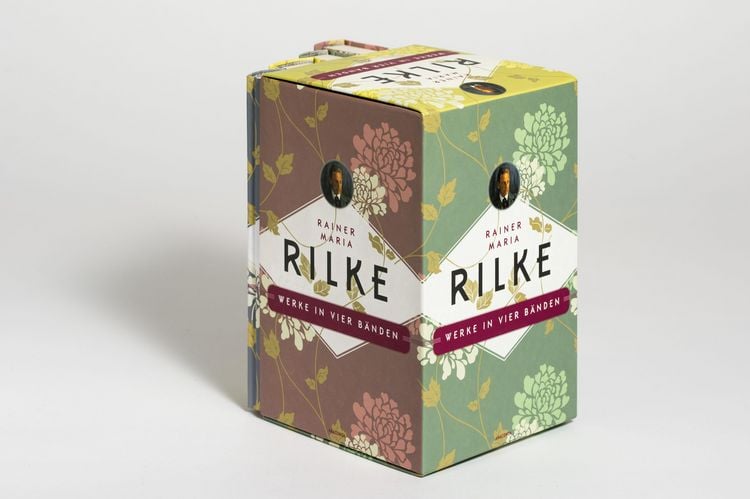 Produktbild: Rainer Maria Rilke, Werke in vier B&auml;nden (Gedichte I - Gedichte II - Erz&auml;hlende Prosa - Schriften) (4 B&auml;nde im Schuber)
