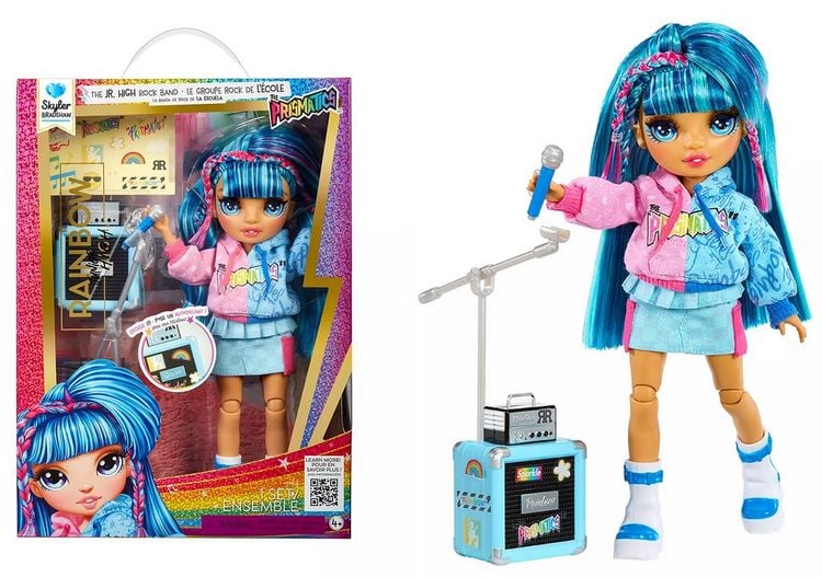 Produktbild: MGA Puppe Rainbow High Jr High Rockband Fashion Dolls - Skyler