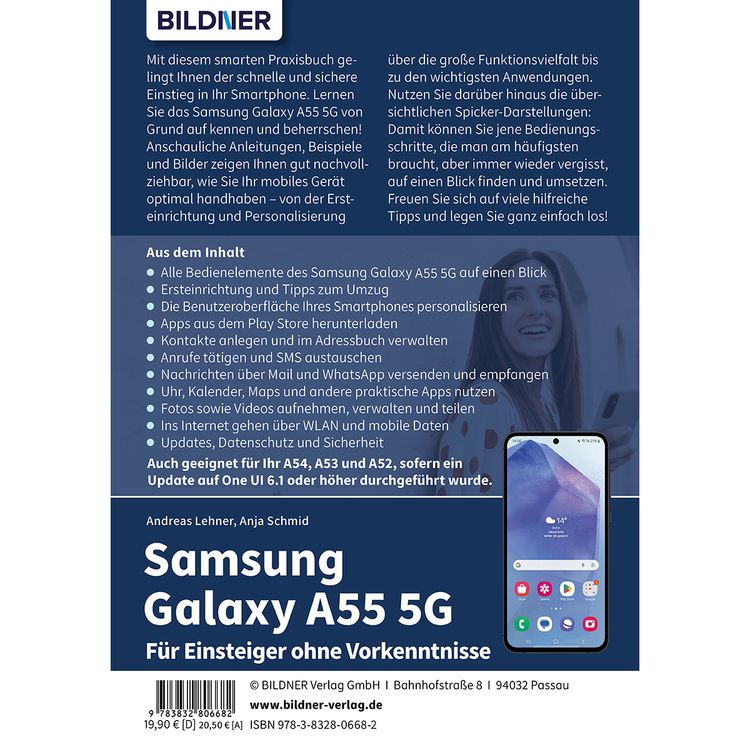 Produktbild: Samsung Galaxy A55 5G - F&uuml;r Einsteiger ohne Vorkenntnisse