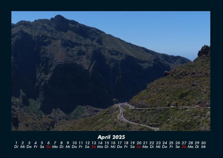 Produktbild: Berglandschaften 2025 Fotokalender DIN A4