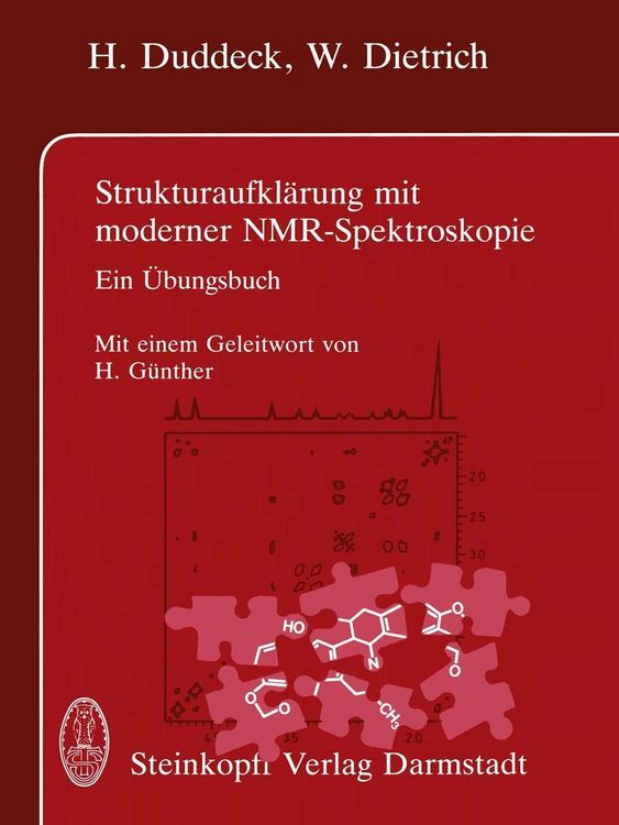 Produktbild: Strukturaufkl&auml;rung mit moderner NMR-Spektroskopie