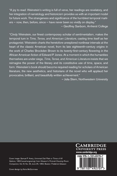 Produktbild: Time, Tense, and American Literature