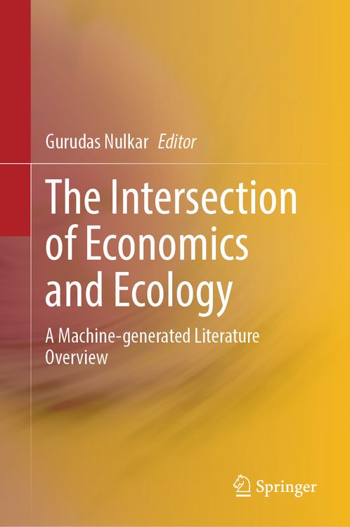 Produktbild: The Intersection of Economics and Ecology
