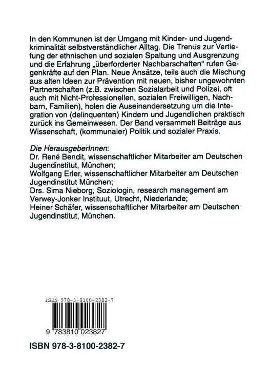 Produktbild: Kinder- und Jugendkriminalit&auml;t