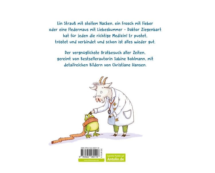 Produktbild: Bei Wehwehchen aller Art hilft dir Doktor Ziegenbart!