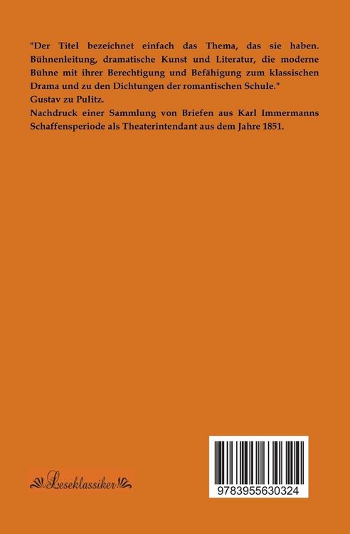 Produktbild: Theater-Briefe