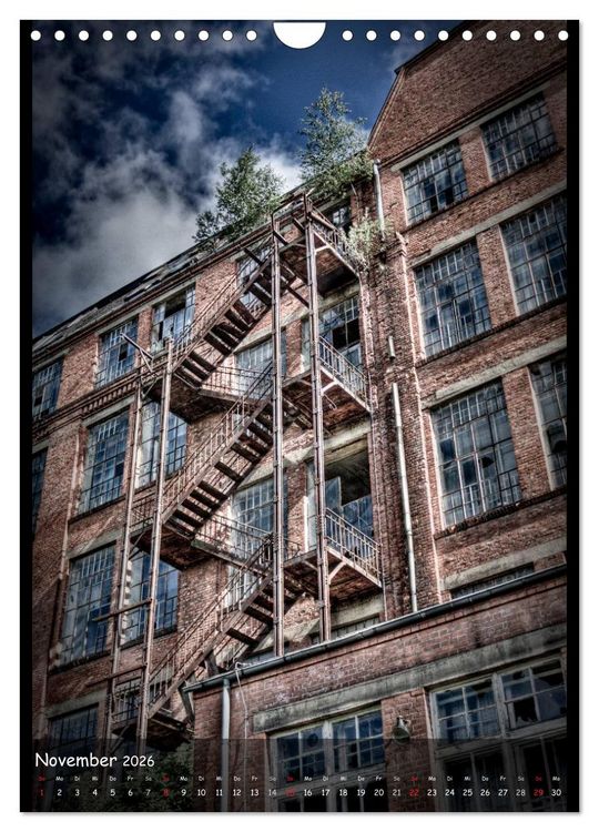 Produktbild: Lost Places II, Vergessene Orte (Wandkalender 2026 DIN A4 hoch), CALVENDO Monatskalender
